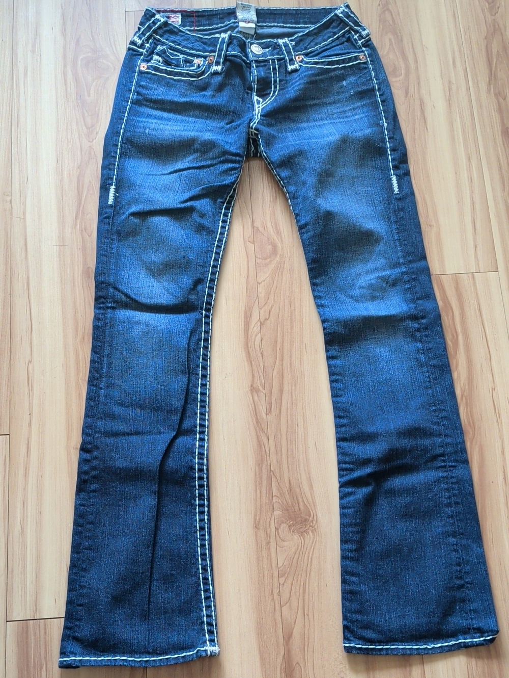 Dark Blue Women's True Religion Bootcut Jeans